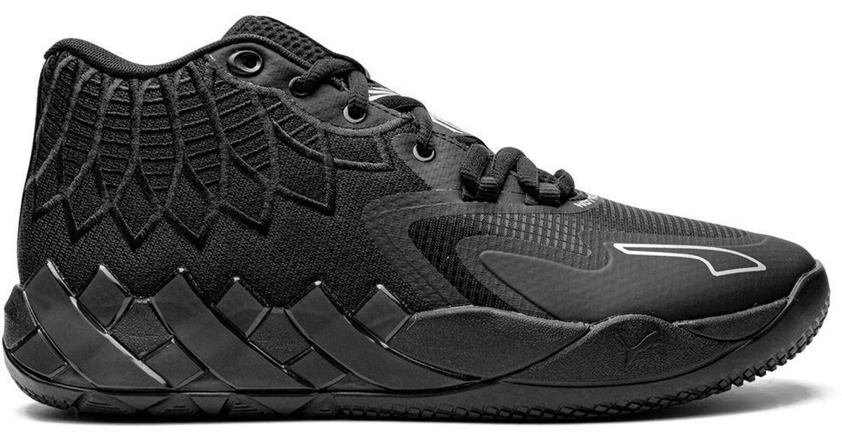 lamelo ball shoes all black