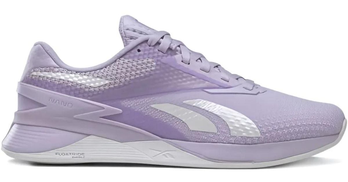 Reebok Nano X3 Sneakers in Purple | Lyst