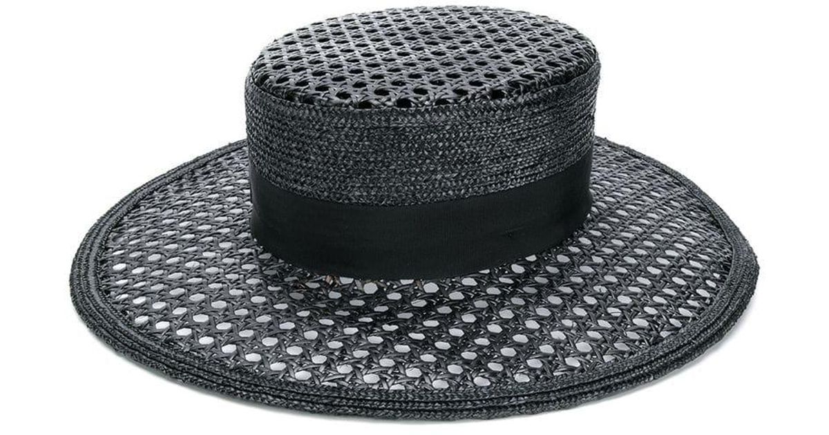 gucci boater hat