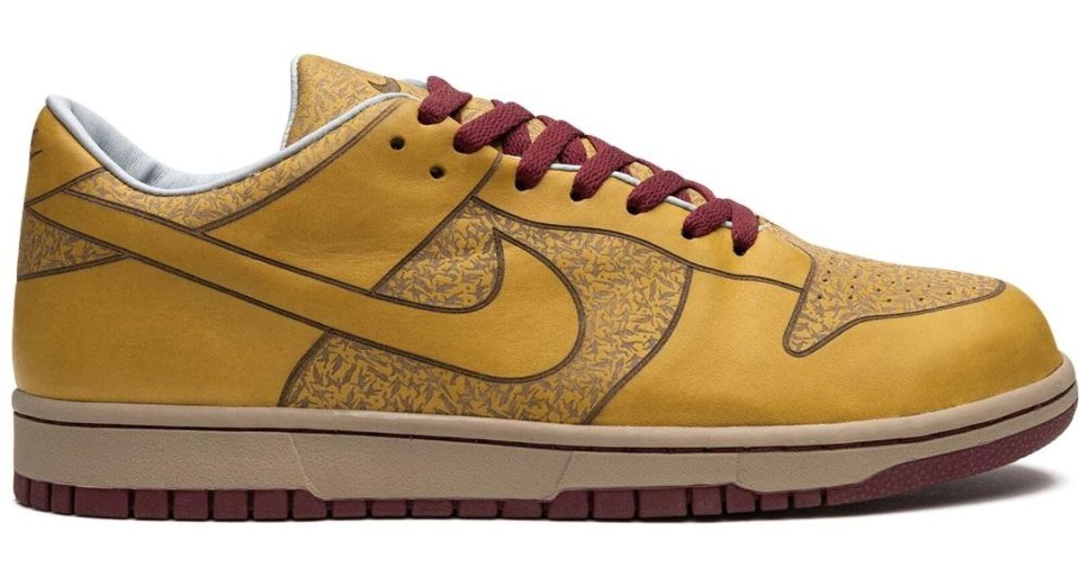 low yellow dunks