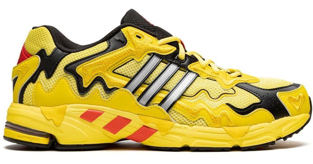 adidas Leather X Bad Bunny Response Cl Sneakers in Yellow for Men | Lyst UK