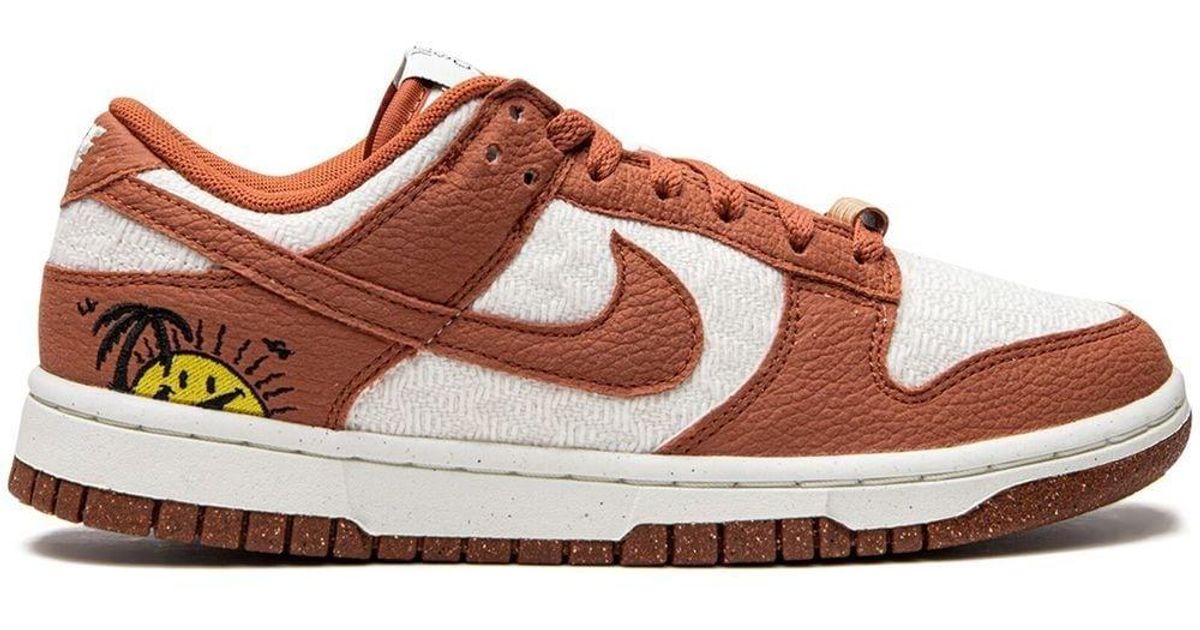 Nike Leather Dunk Low Retro "sun Club" in White (Brown) | Lyst Canada