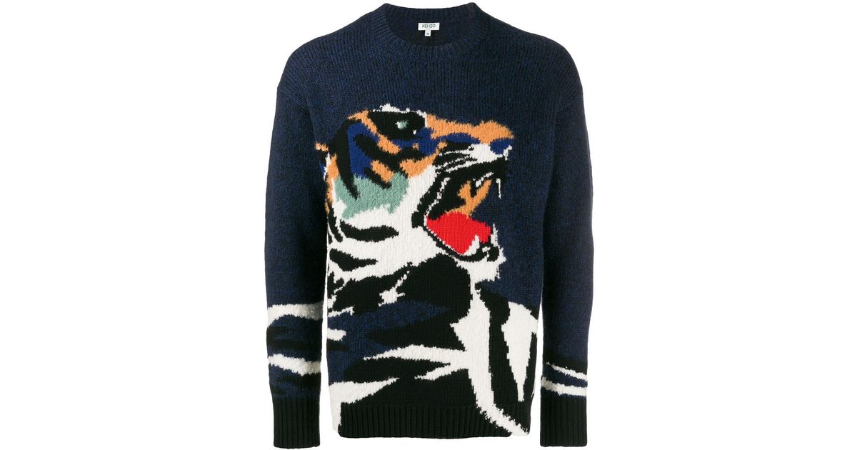 kenzo blue jumper