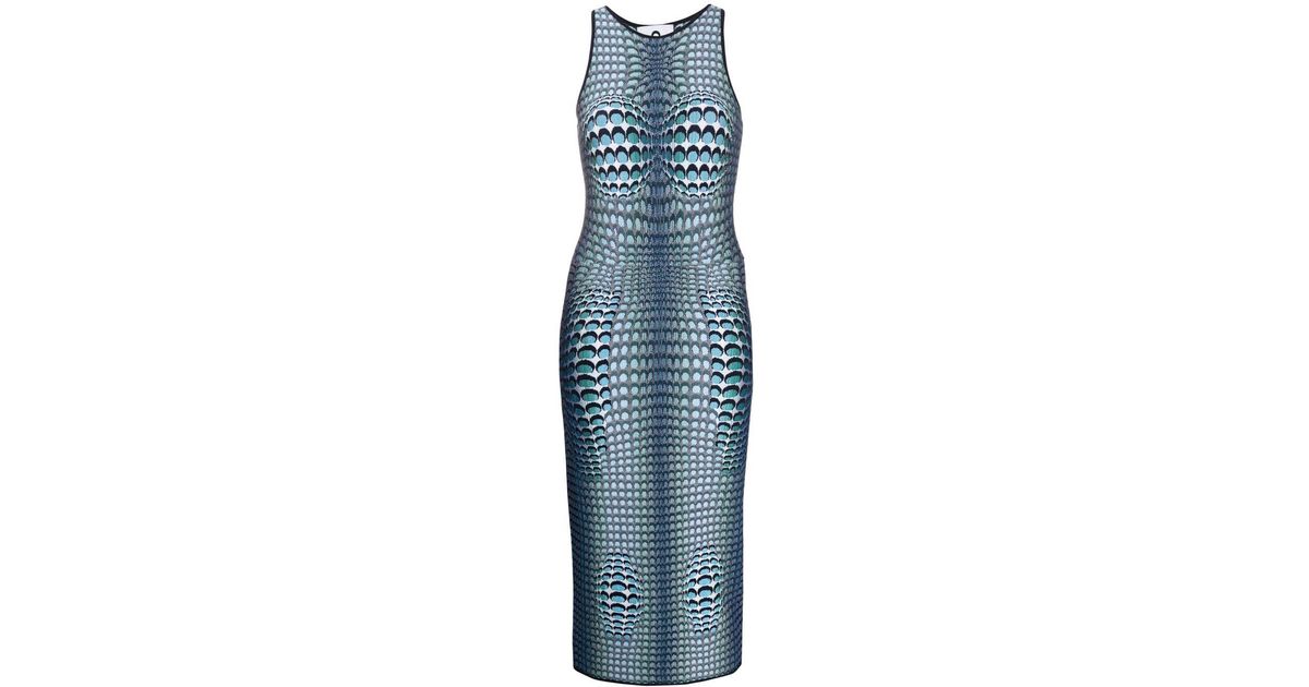 Marine Serre Moon Fish Skin Jacquard 