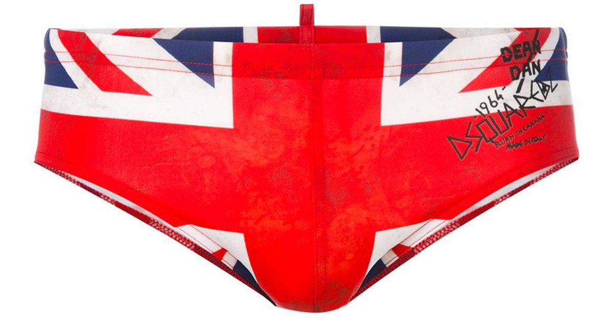 union jack swimming trunks