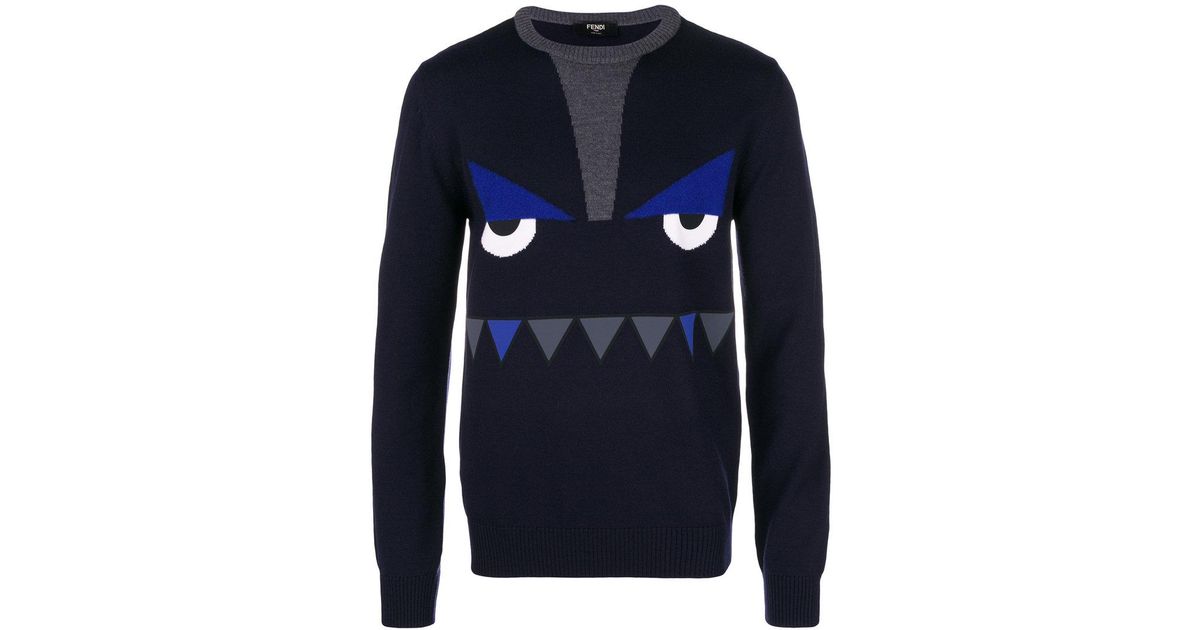fendi sweater monster