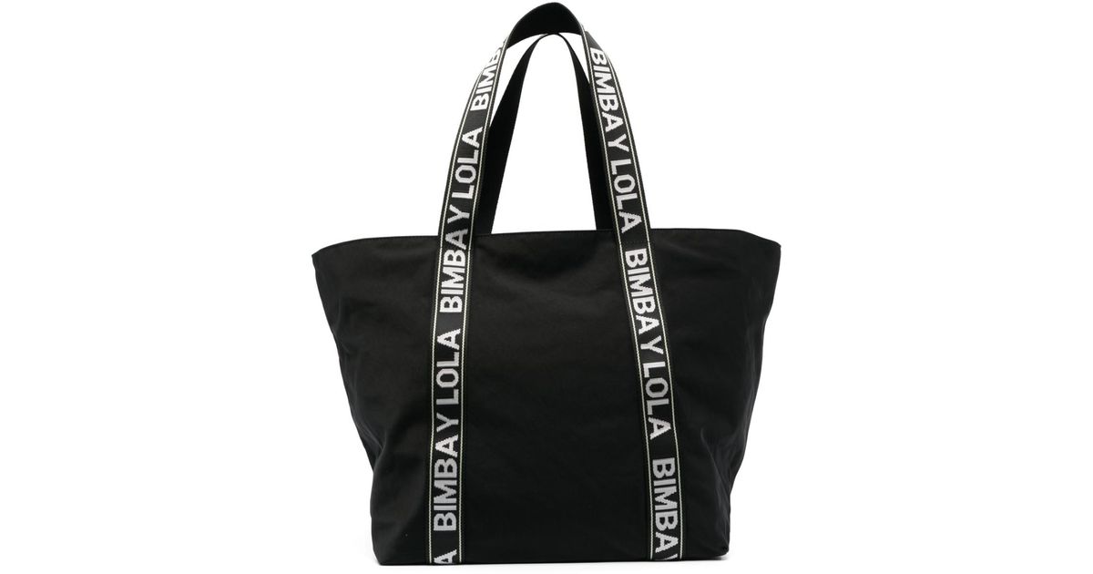 Bimba Y Lola XL Shopper Tote Bag - Black
