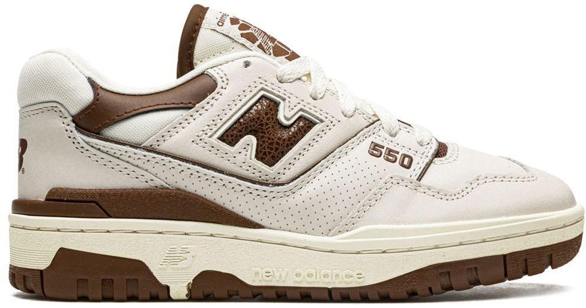 aime leon dore new balance 550 brown release date