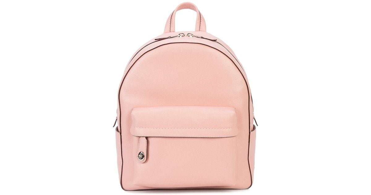 pink coach backpacks