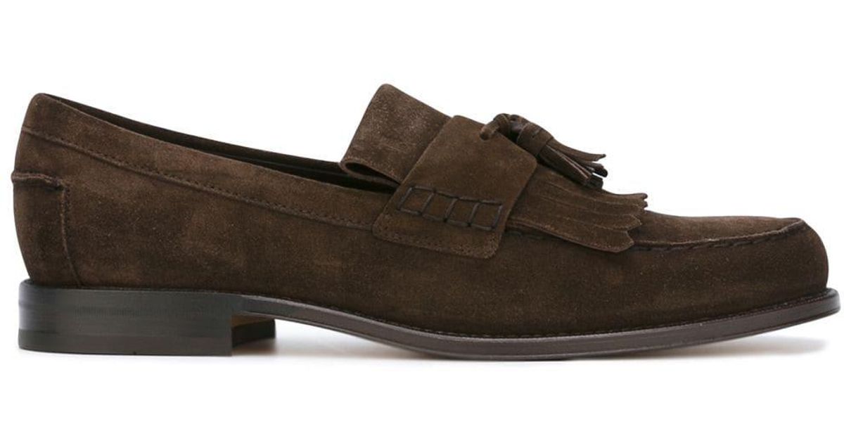 tods tassel loafers