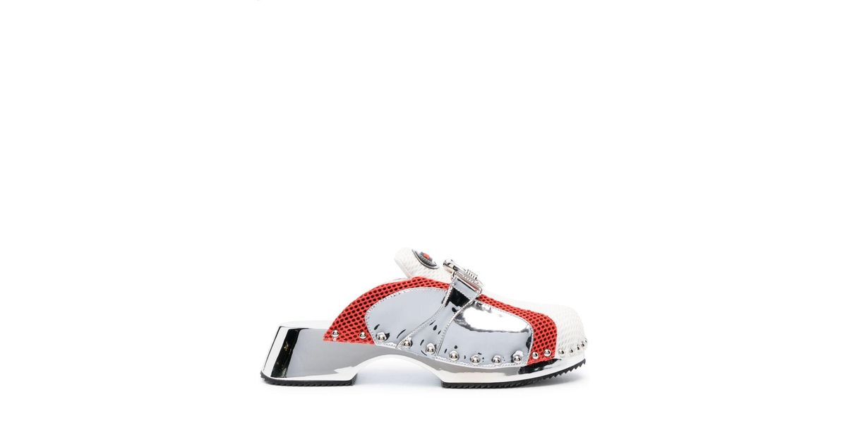 Ancuta Sarca Beetle Trainer Clogs in White | Lyst