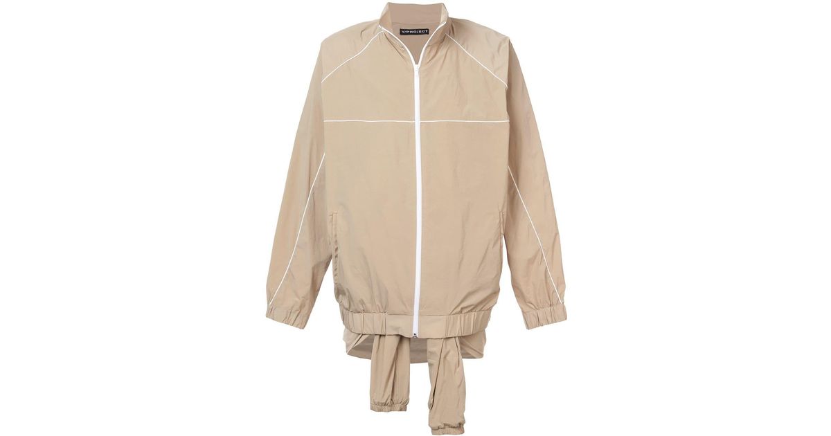 Download Y. Project Synthetic Mock Layer Coach Jacket in Natural for Men - Lyst
