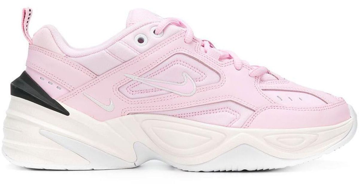 Nike Platform Lace-up Sneakers in Pink | Lyst
