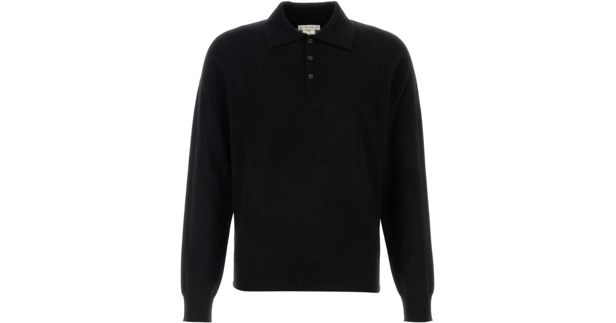 The Row Judi Polo Shirt in Black for Men | Lyst UK