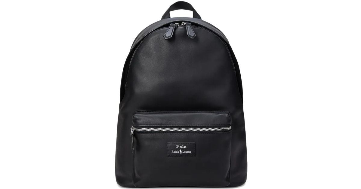 Leather Backpack Polo Ralph Lauren Man Bag Polo Ralph Lauren