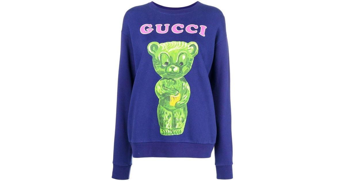 gucci gummy bear sweatshirt