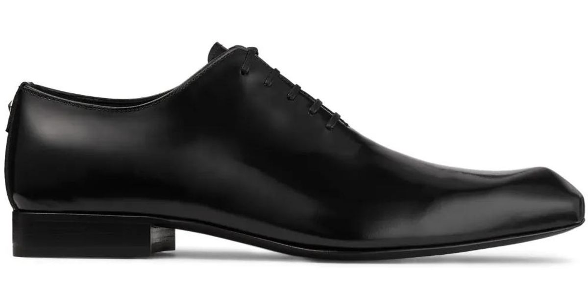 メンズ Jimmy Choo Prism レースアップ シューズ ブラック | Lyst