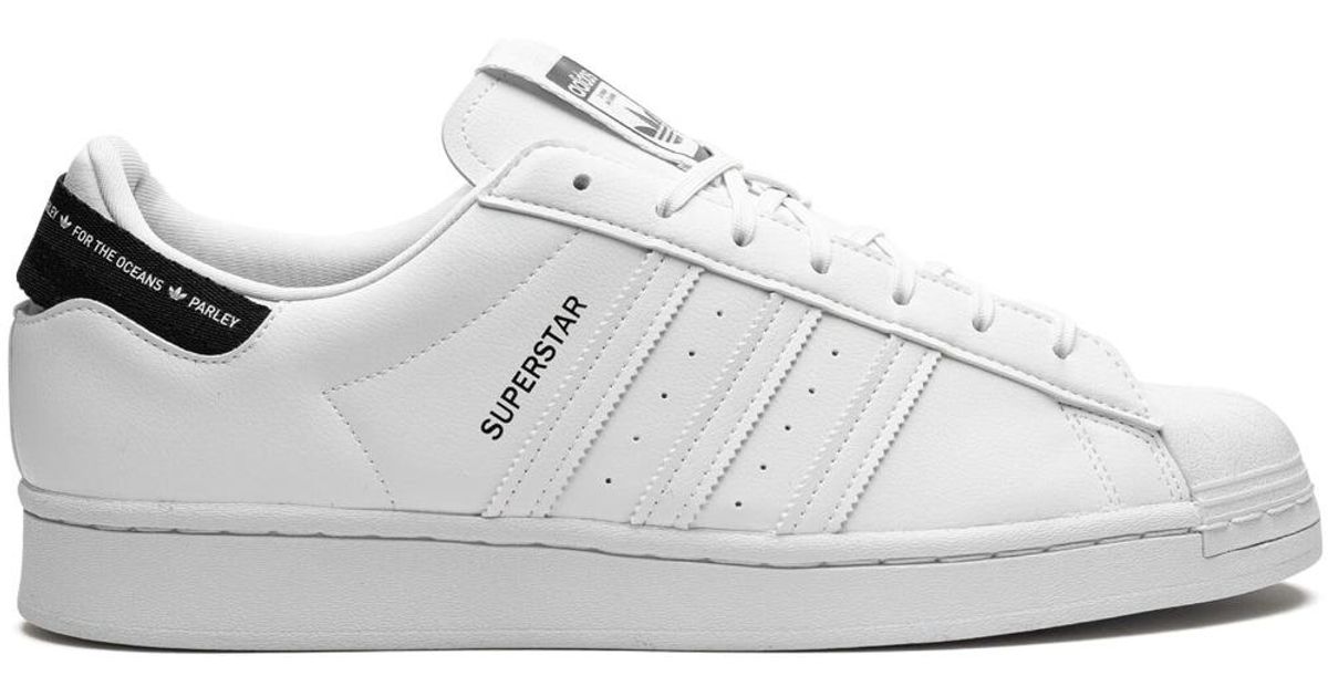 adidas Superstar Leather Low-top Sneakers in White for Men | Lyst