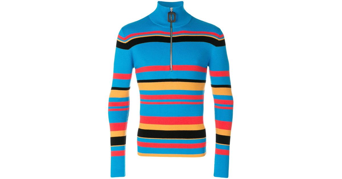 jw anderson half zip sweater