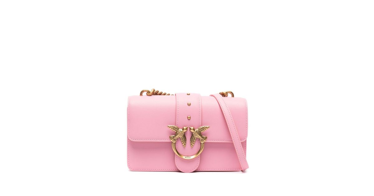 Pinko love bag pink sale