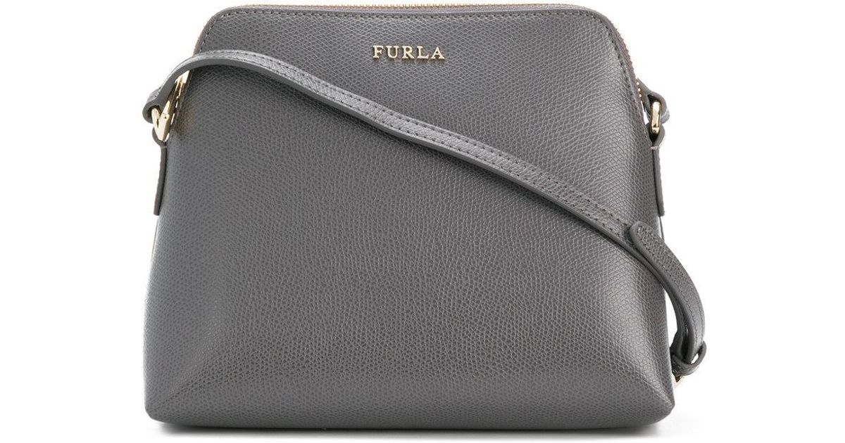 furla grey crossbody bag