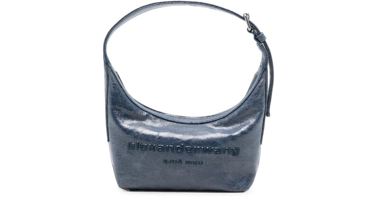 Alexander Wang テクスチャード ショルダーバッグ ブルー | Lyst