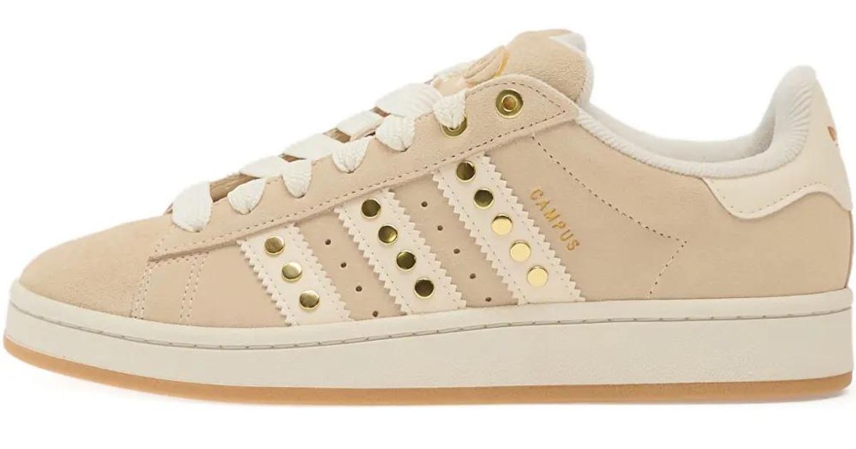 adidas Campus 00S Studded Sneakers in Natural | Lyst