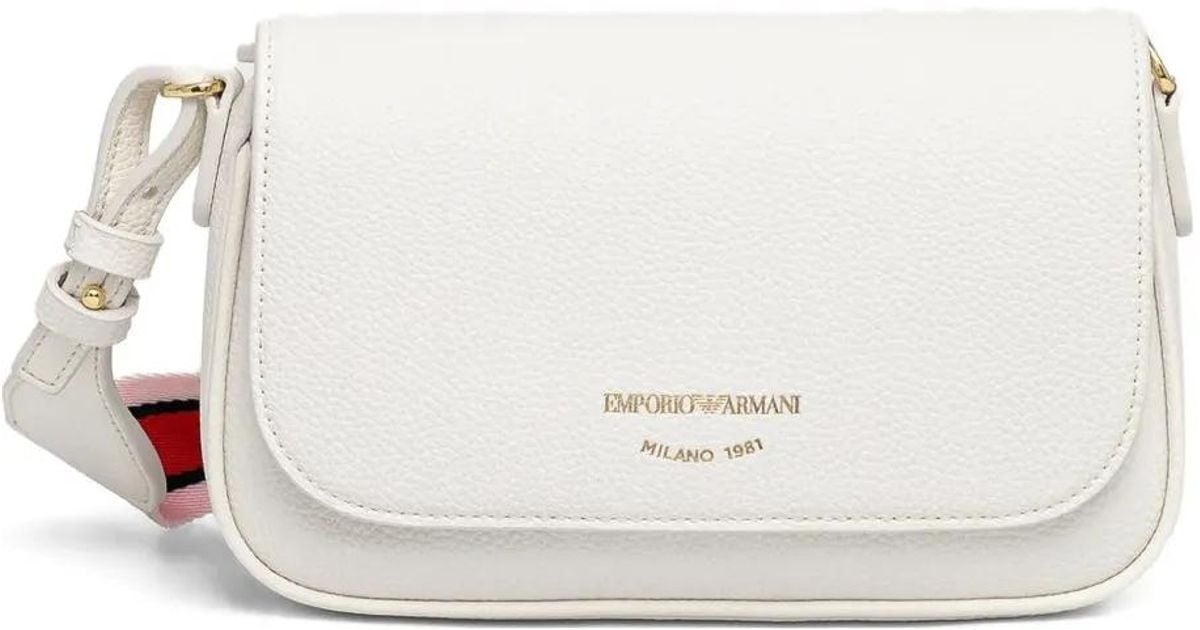 【Emporio Armani】Lilly ロゴ ストラップ クロスボディバッグ Emporio Armani Lilly Shoulder Bag | Black | FARFETCH JO