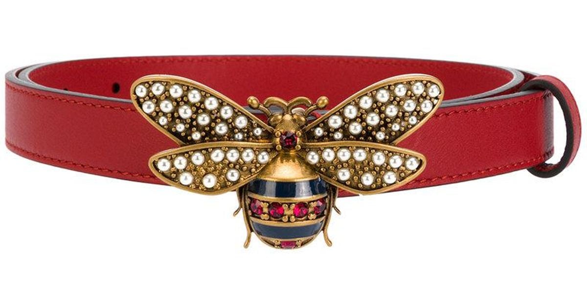 gucci women's butterfly belt