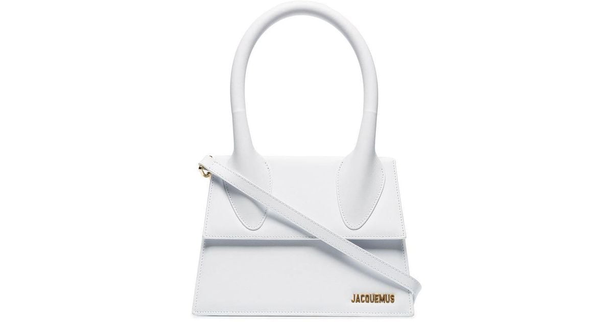 ★JACQUEMUS★ Le Grand Chiquito Tote Bag White 213BA00330001 Jacquemus Le Grand Chiquito Tote Bag | Neutrals | FARFETCH