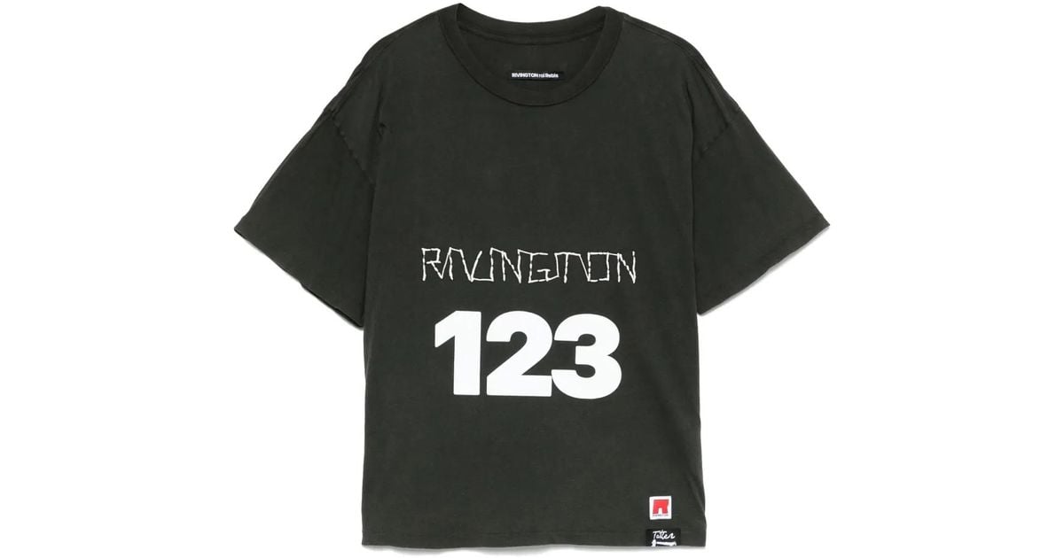 RRR123 Uso-123 Cva T-Shirt in Black for Men | Lyst