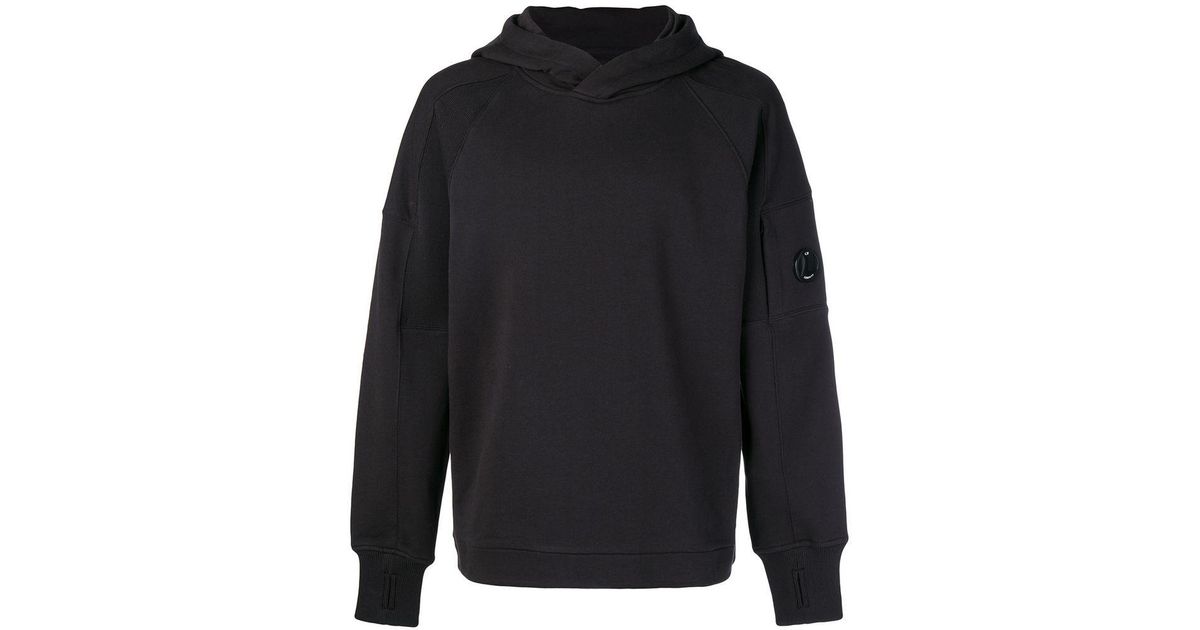 plain hoodie black