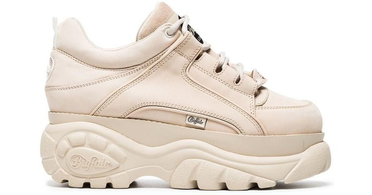 cream buffalo shoes