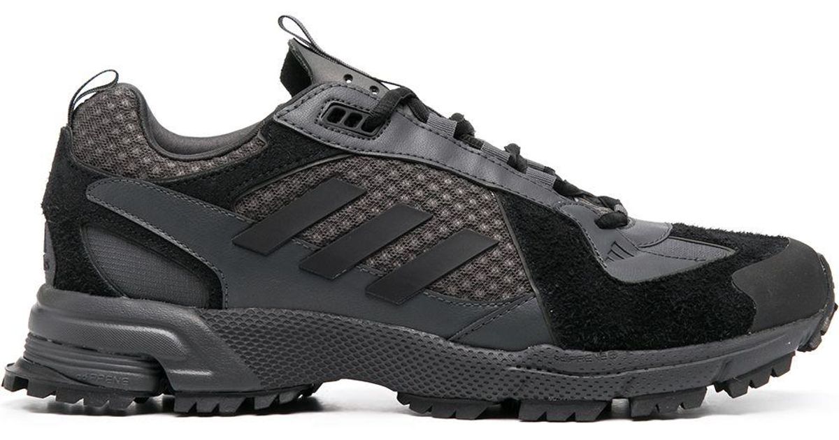 GR-Uniforma Suede X Adidas Trail Runner Sneakers in Black for Men | Lyst