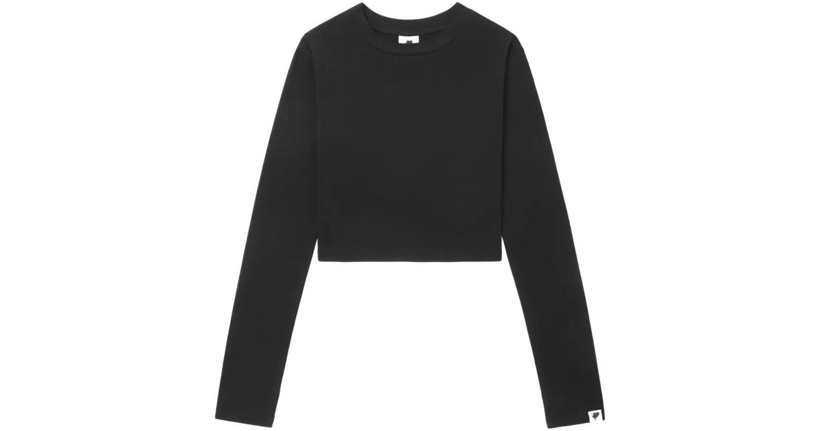 A Bathing Ape Crop Tank Top in Black | Lyst