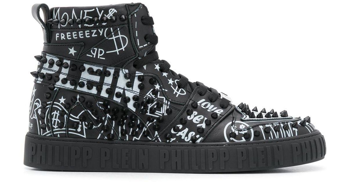 philipp plein black shoes
