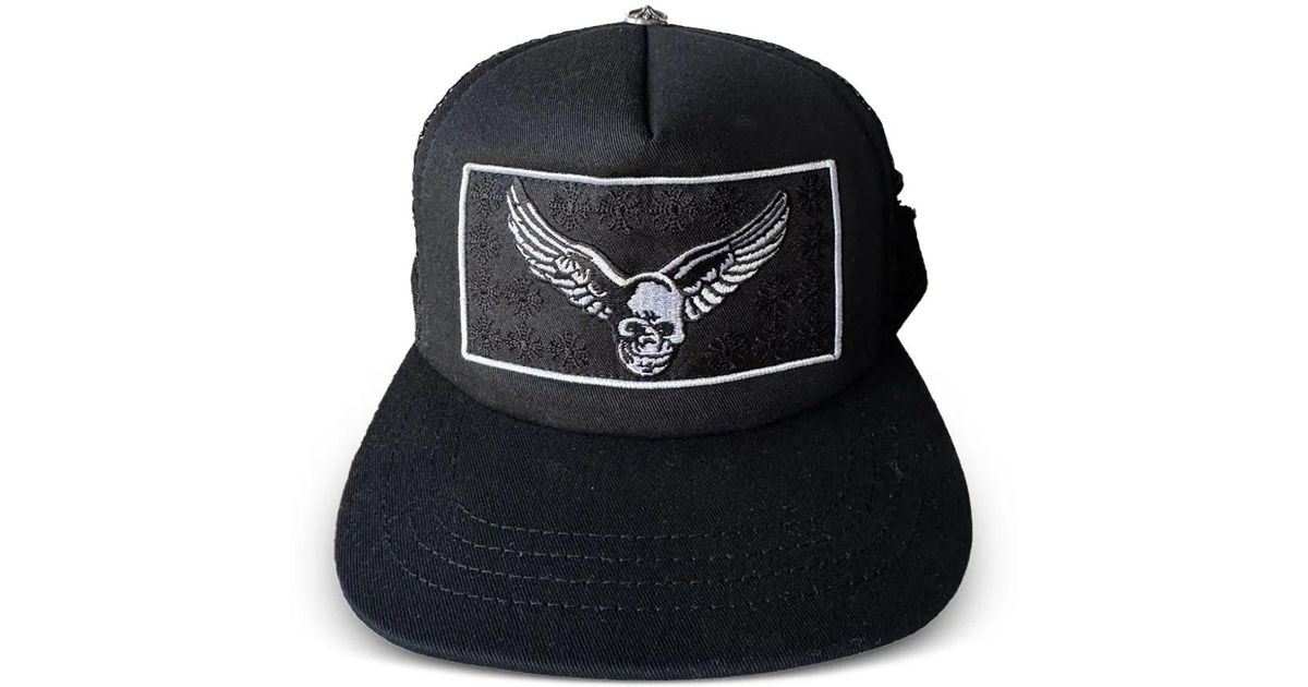 Chrome Hearts Foti X Yungblud X Aerosmith Trucker Hat in Black for