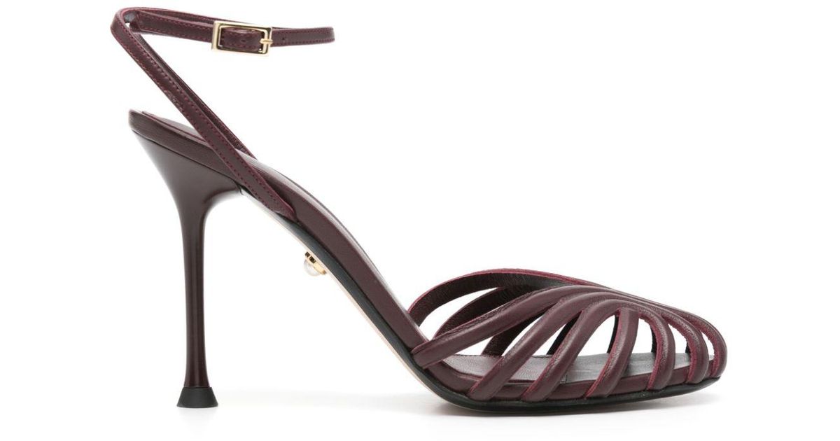 ALEVI 95Mm Ally Pumps in Purple | Lyst UK