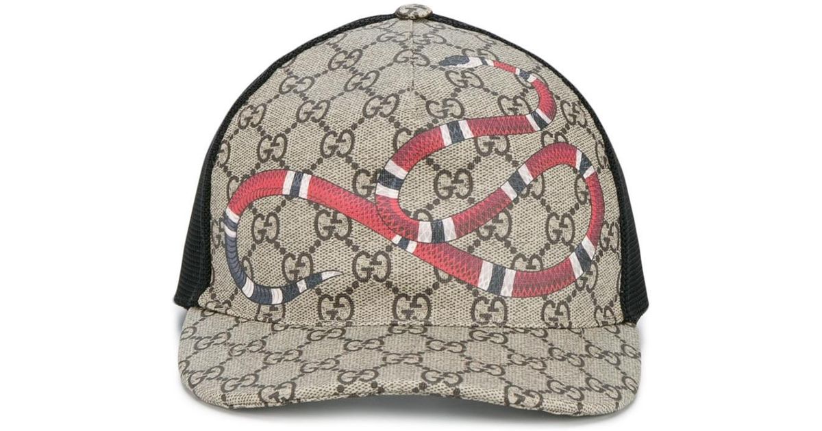gucci cap brown