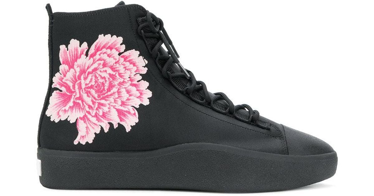 y3 floral shoes