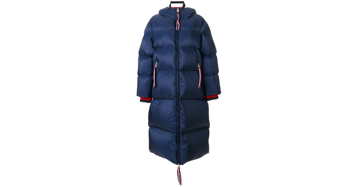 tommy hilfiger oversized down jacket