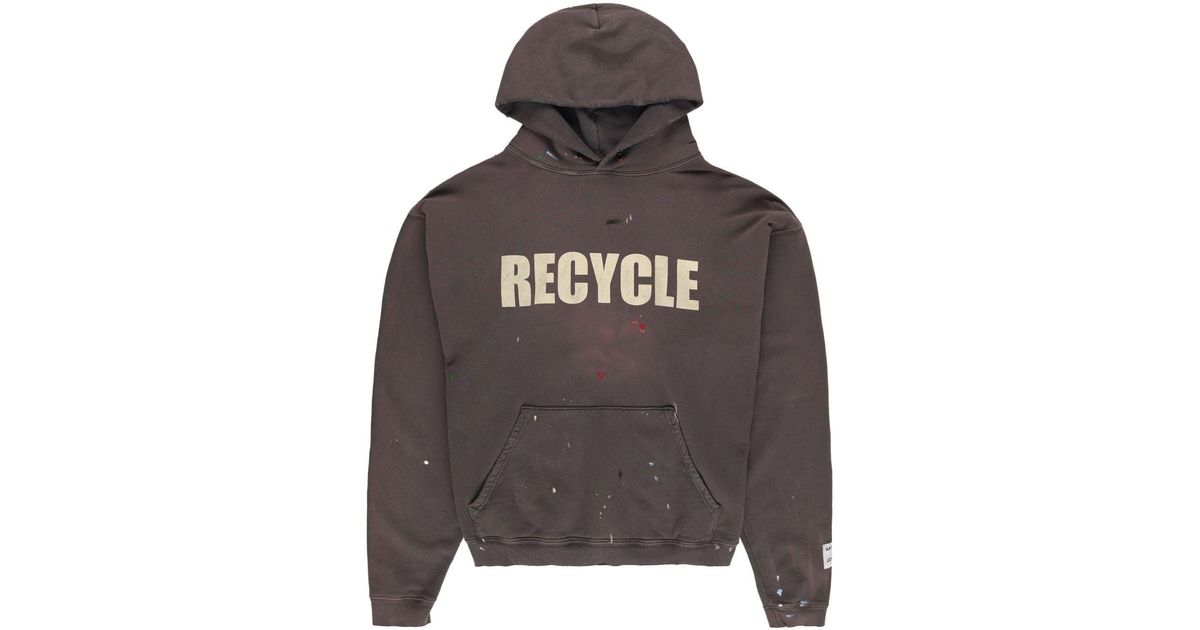 GALLERY DEPT. 90's Recycle Graphic-print Hoodie in Gray for Men | Lyst