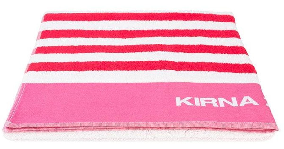 Birkenstock Red Stripe Beach Towel Birkenstock Red Stripe Beach Towel