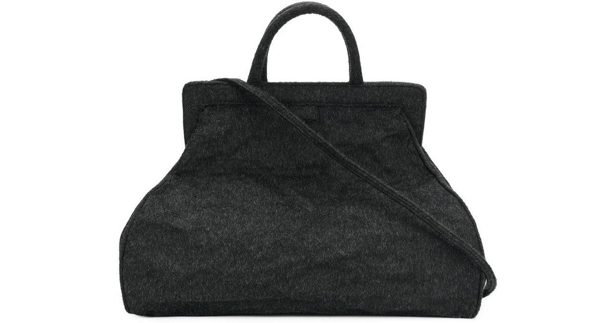 Lyst Zilla Felt Tote Bag In Gray