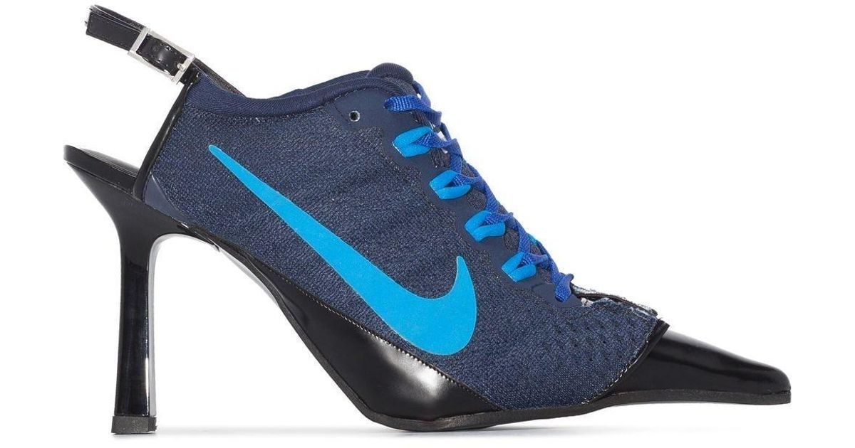 Ancuta Sarca X Nike Slingback Stiletto Pumps in Blue | Lyst