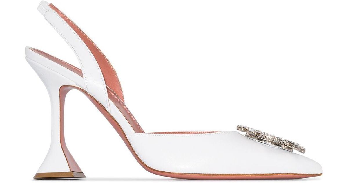 Amina muaddi begum white Clearance