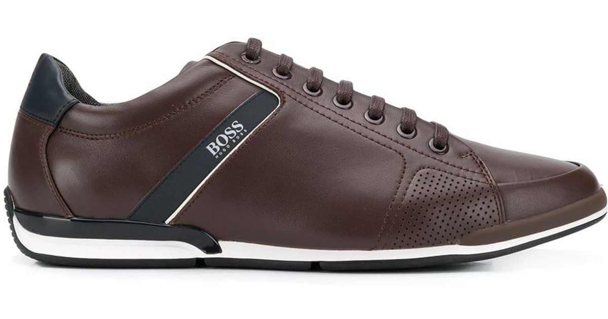 hugo boss tan shoes