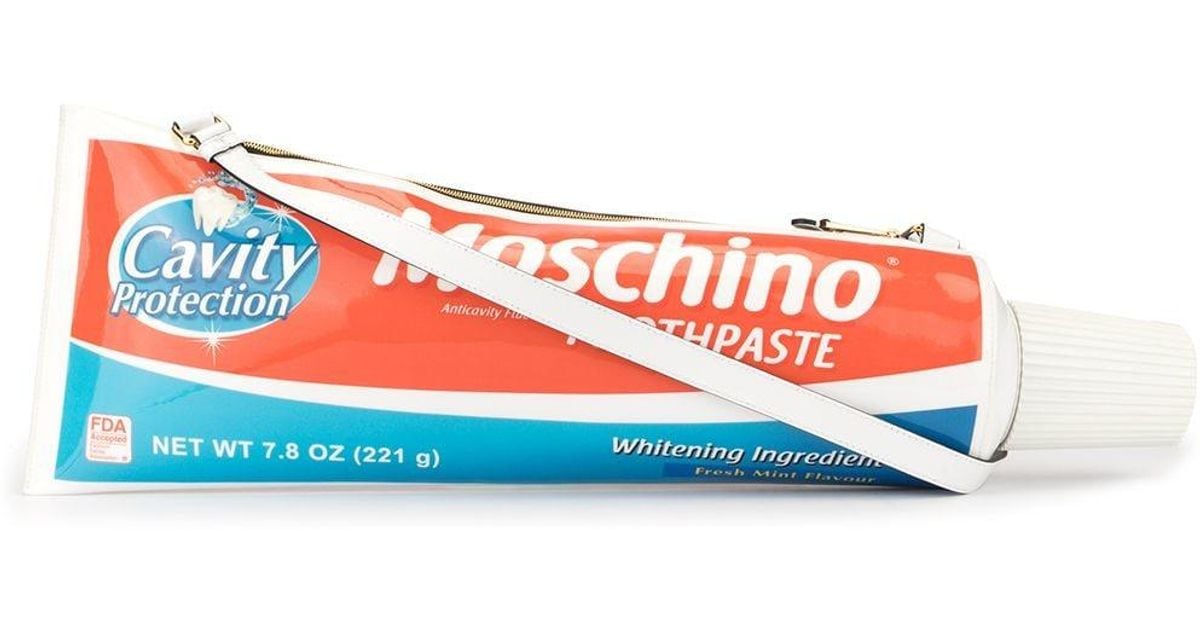 Moschino Toothpaste Shoulder Bag in 