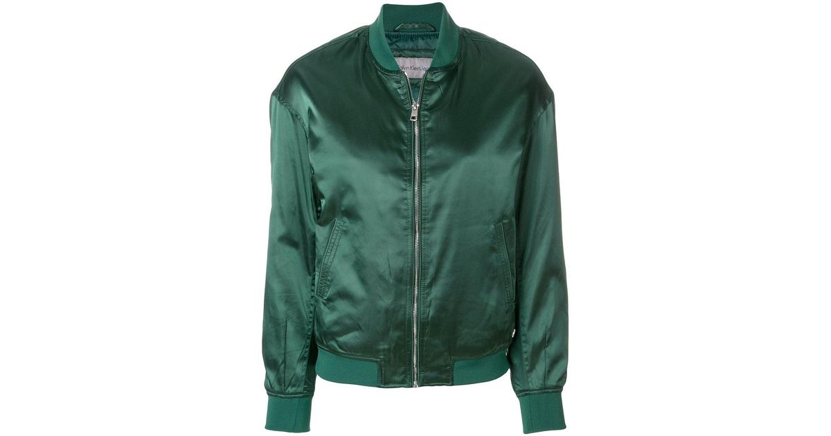 Calvin Klein Bomber Jacket Green Germany, SAVE 58% - aveclumiere.com