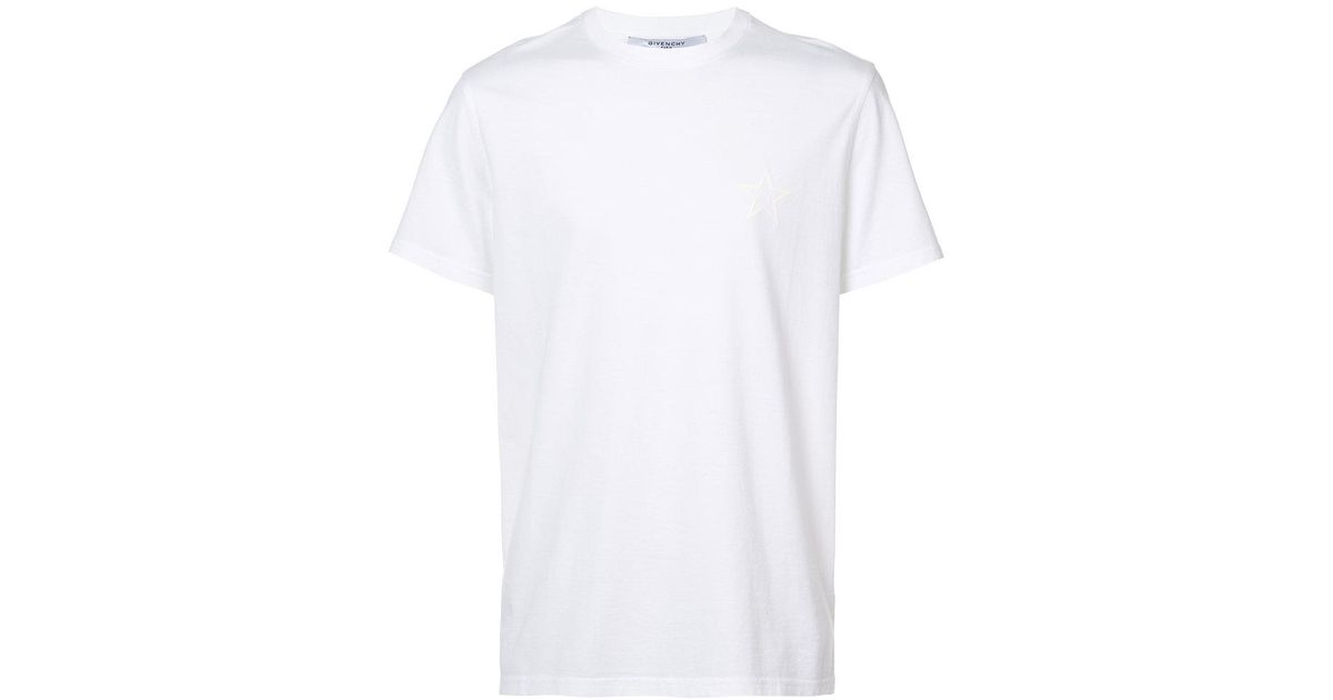 givenchy plain white t shirt